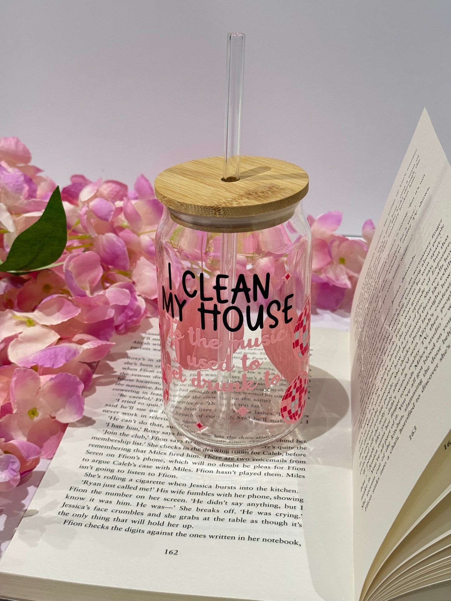 I clean my house to the music I used to get drunk to Glass Tumbler