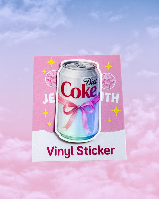 Soda Vinyl Sticker
