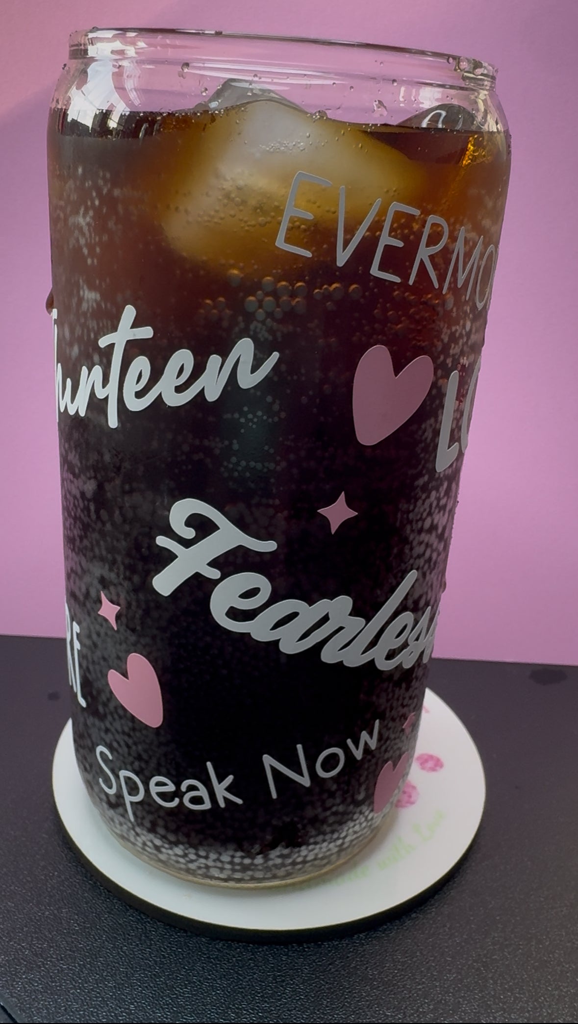 In My Swiftie Era – Glass Cup