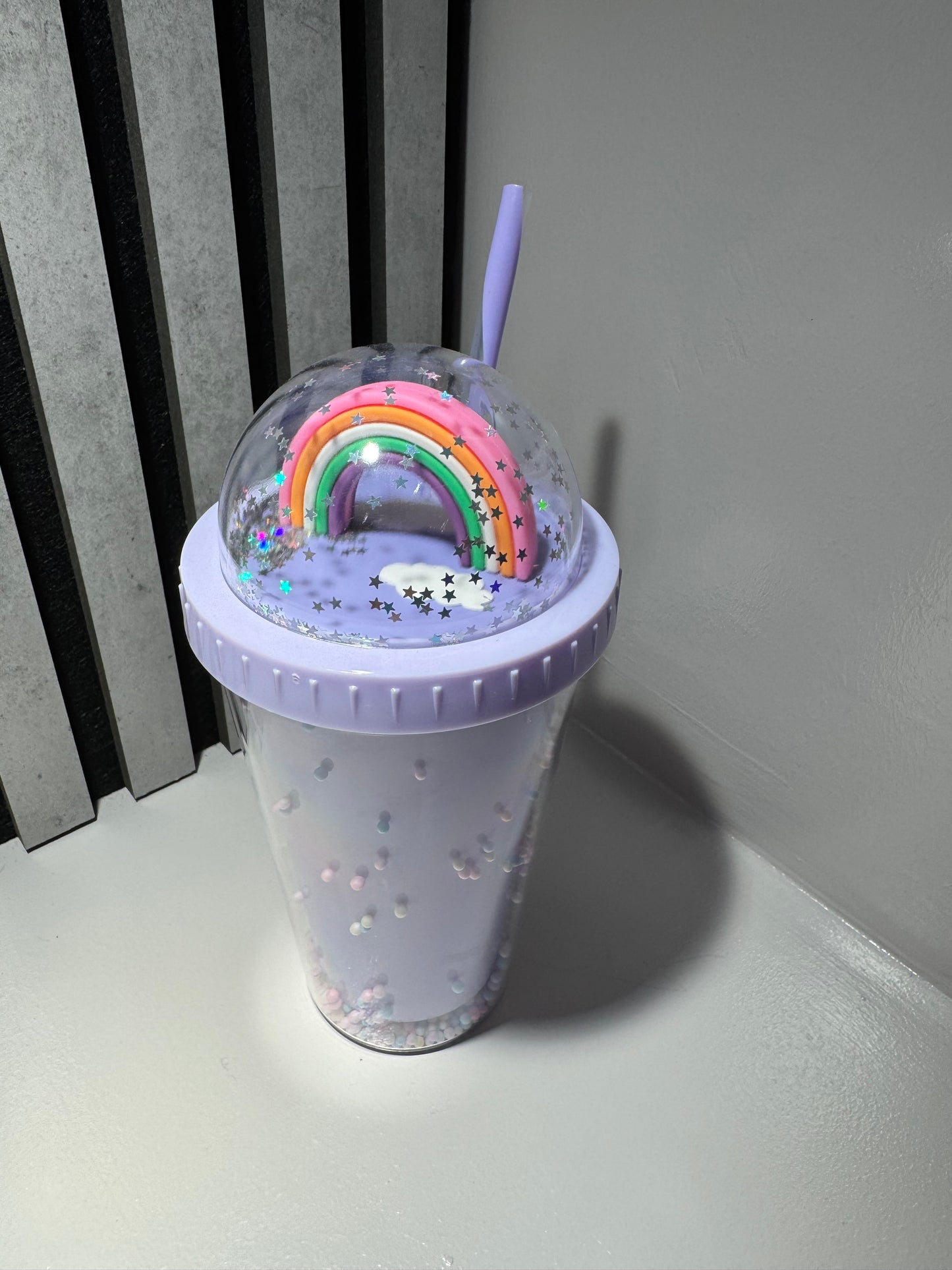 Rainbow Soda Cup Personalised