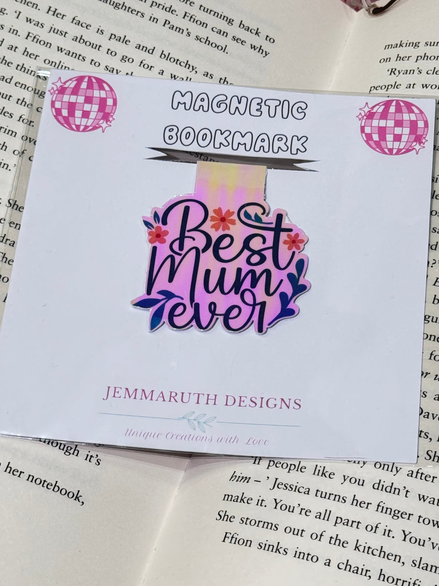 Magnetic Bookmark Best Mum Ever